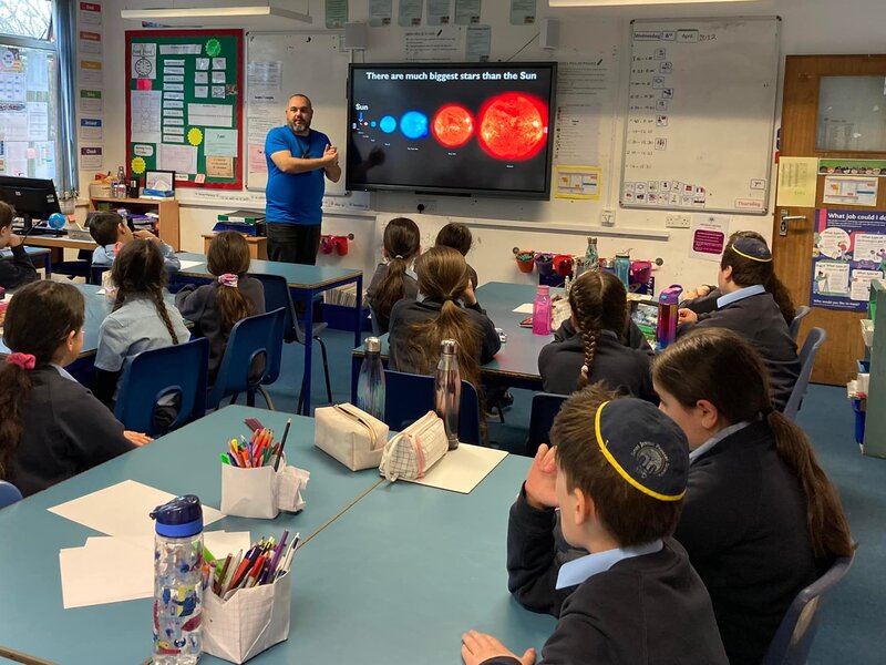 Image of Space Scientist Visit for Year 5
